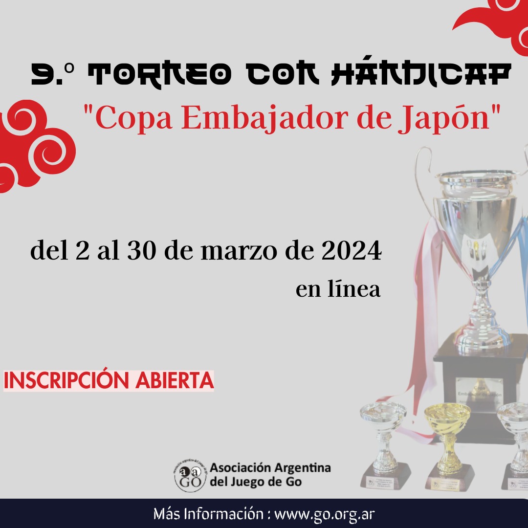 9.º Torneo con hándicap “Copa Embajador de Japón” - 2024