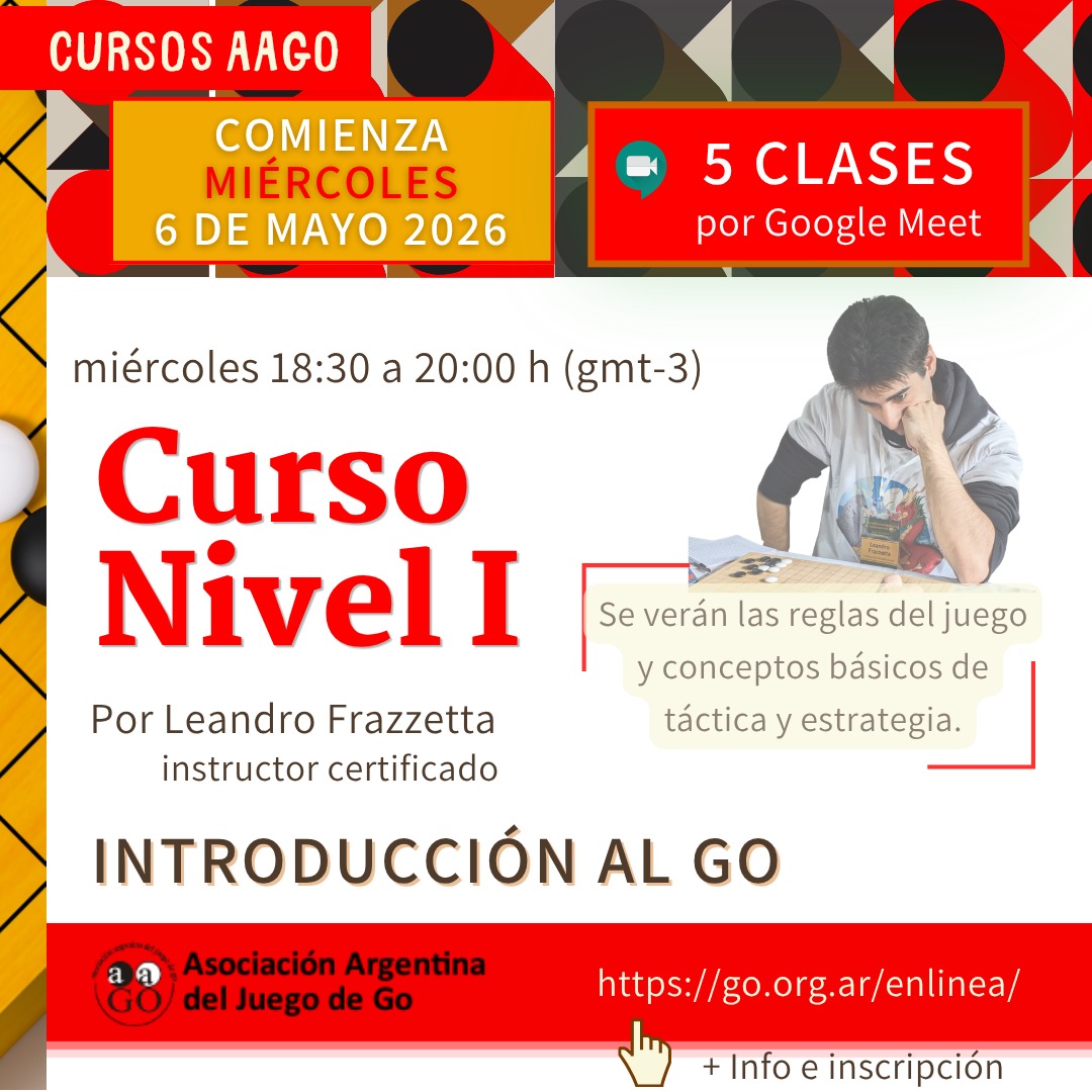 Curso en línea de iniciación al go