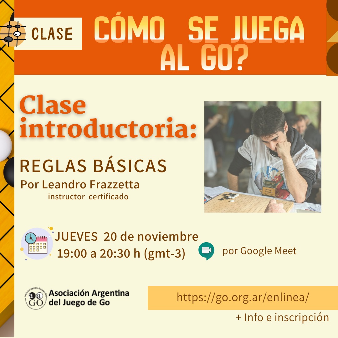 Clase de introducción al go - Reglas básicas