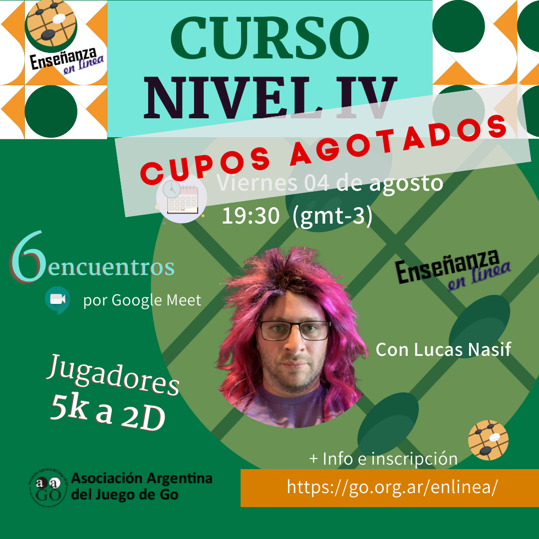 Curso Nivel 4 - Jugadores 5kyu a 2dan