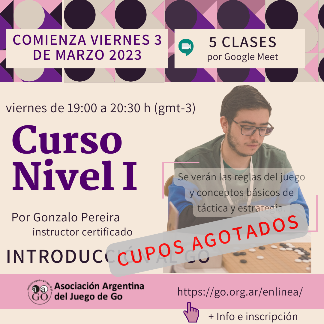 Curso en línea de iniciación al go