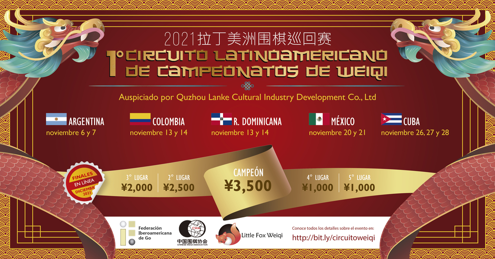 1.º Circuito Latinoamericano de Campeonatos de Weiqi - Final Latinoamericana - 2021