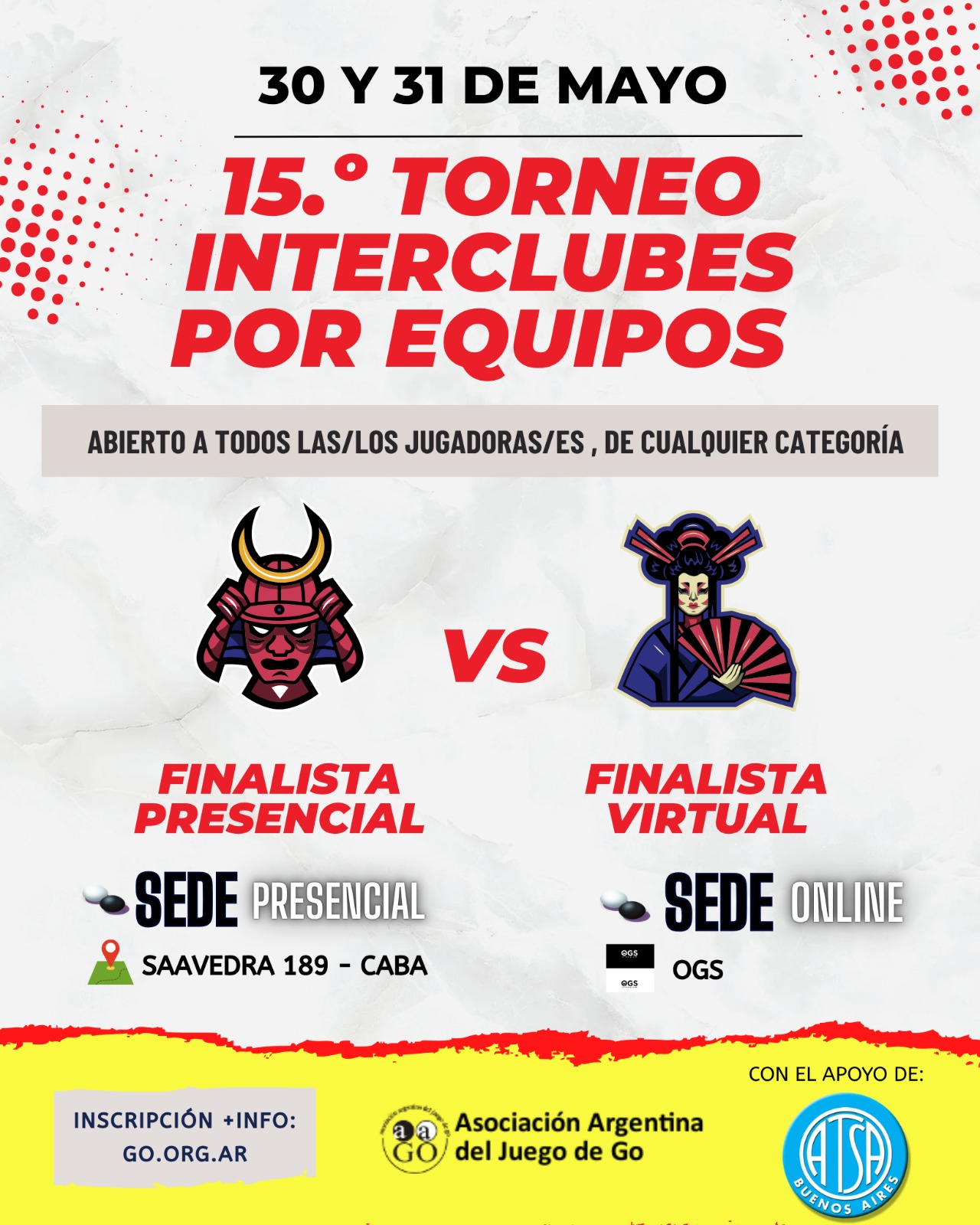 15.º Torneo Interclubes por Equipos