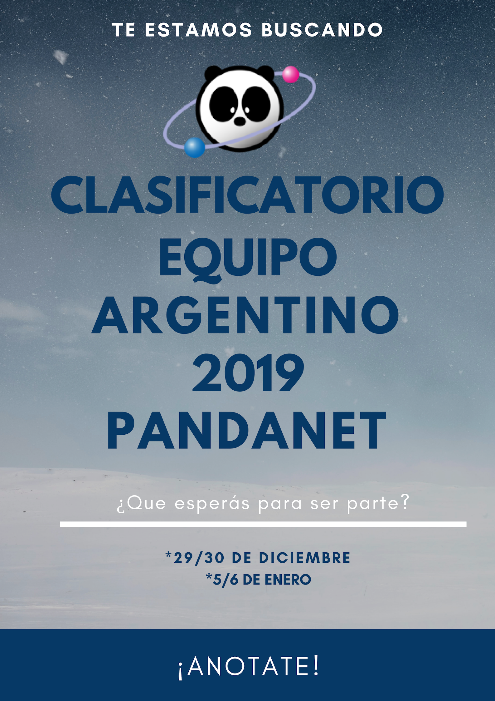 Clasificatorio Equipo Argentino 3.° Liga Pandanet  2019